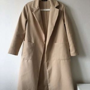 Tan trend coat